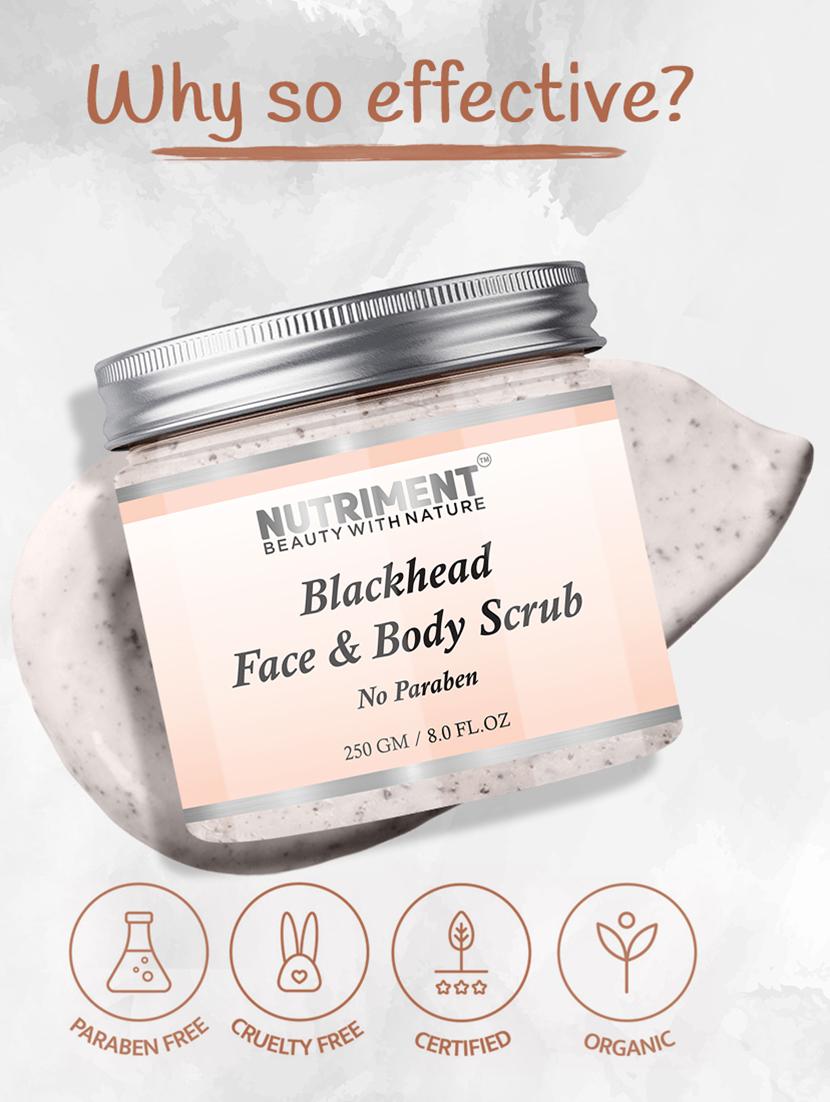 nutriment blackhead scrub,250gram suitable for all skin types - 17688551 - Zoom Image - 4