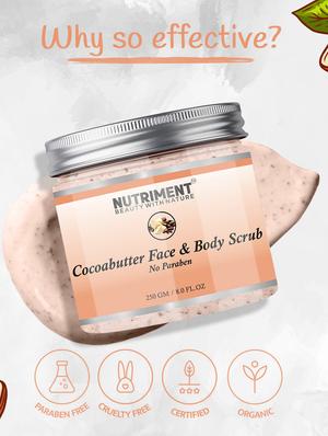 nutriment cocobutter scrub,250gram suitable for all skin types - 17688555 - Standard Image - 4