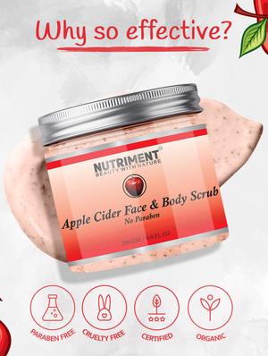 nutriment applecidar scrub,250gram suitable for all skin types - 17688565 - Standard Image - 2