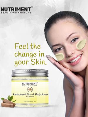 nutriment sandalwood scrub,250gram suitable for all skin types - 17688567 - Standard Image - 3