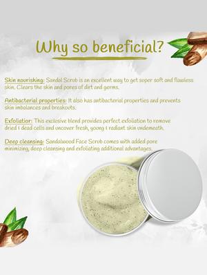 nutriment sandalwood scrub,250gram suitable for all skin types - 17688567 - Standard Image - 5