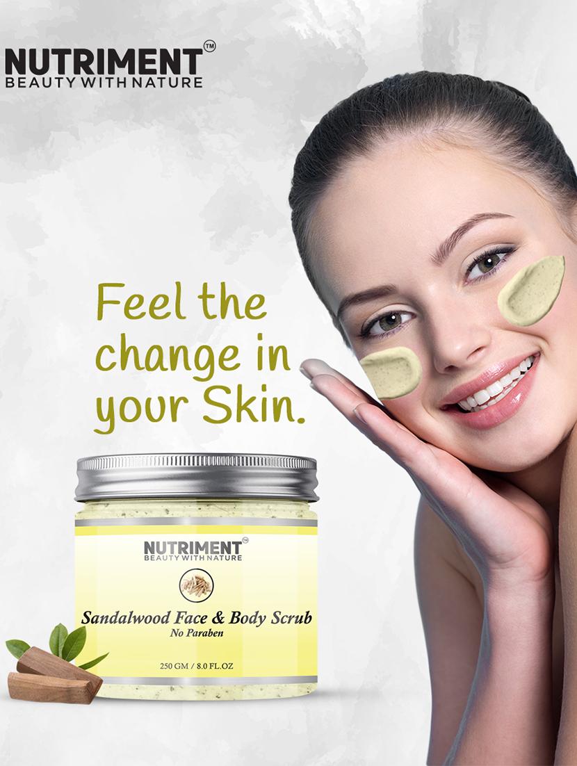nutriment sandalwood scrub,250gram suitable for all skin types - 17688567 - Zoom Image - 3