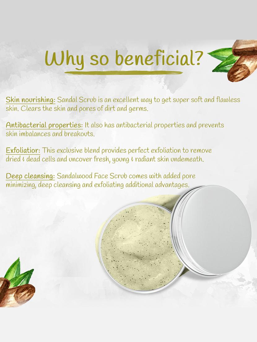 nutriment sandalwood scrub,250gram suitable for all skin types - 17688567 - Zoom Image - 5
