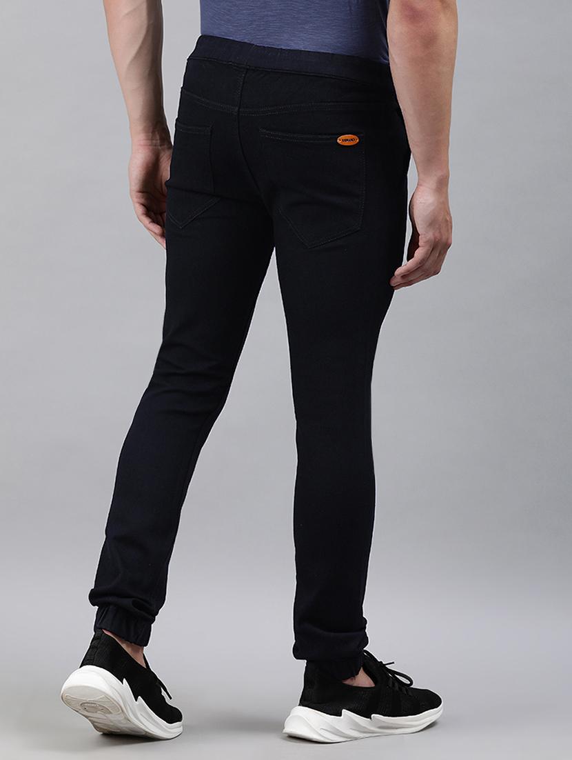 mi black printed joggers - 17688620 - Zoom Image - 2