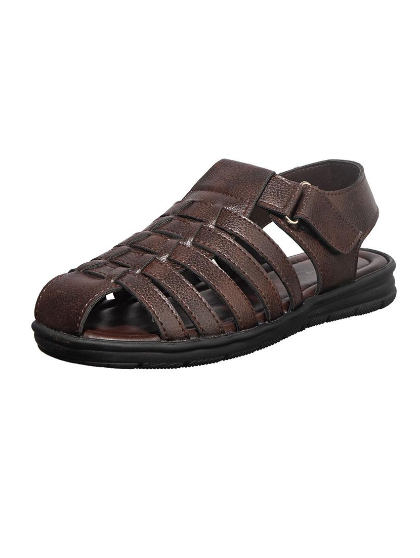 brown back strap sandal - 17688951 - Zoom Image - 2