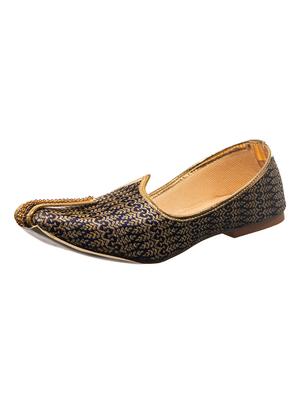 navy fabric slip on jutis - 17688974 - Standard Image - 2