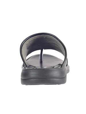 black synthetic & mesh slip on sandals - 17688983 - Standard Image - 4