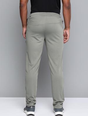 grey printed full length track pant - 17689069 - Standard Image - 3