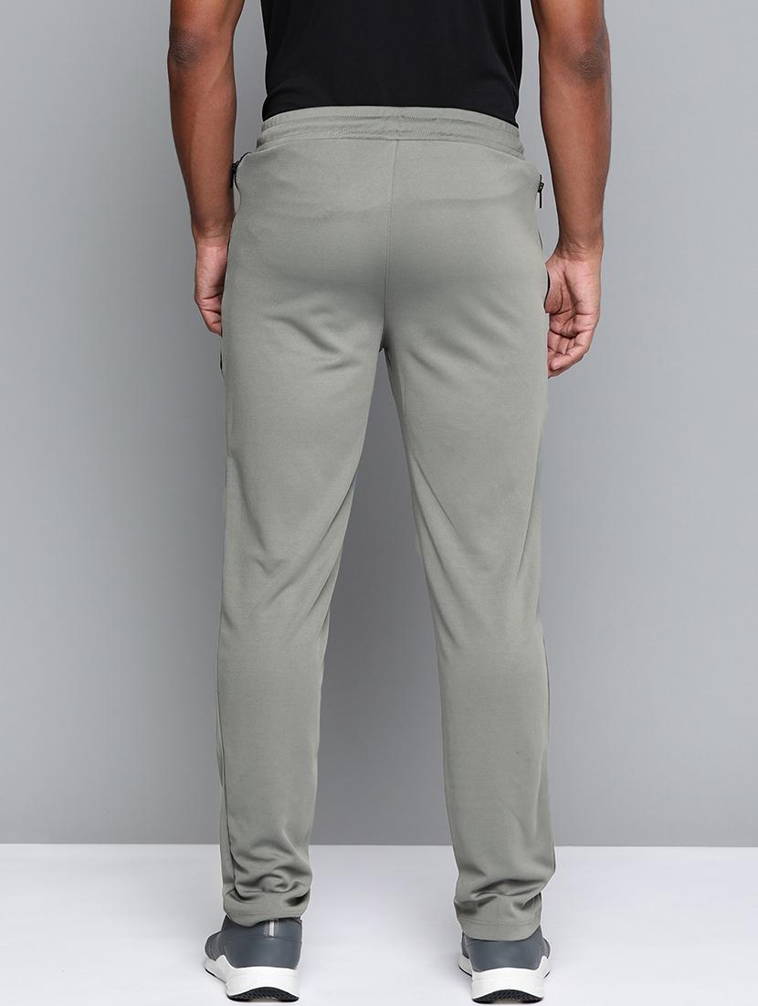 grey printed full length track pant - 17689069 - Zoom Image - 3