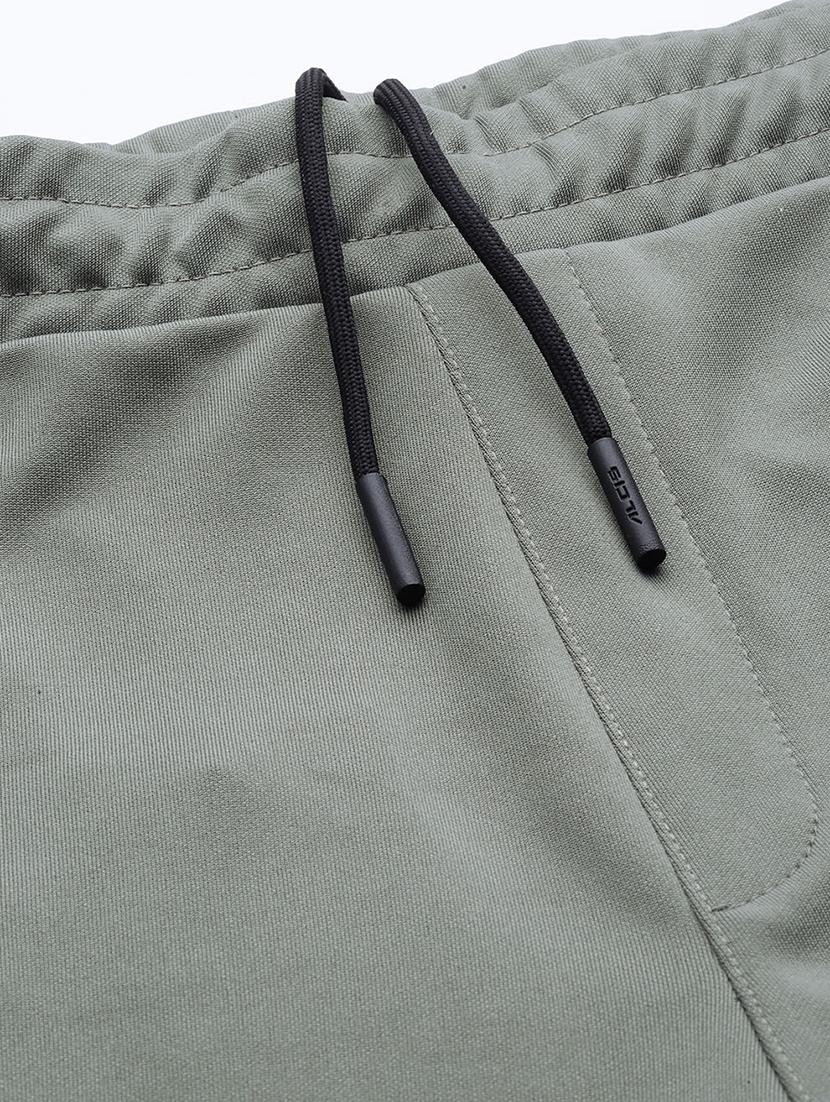 grey printed full length track pant - 17689069 - Zoom Image - 5