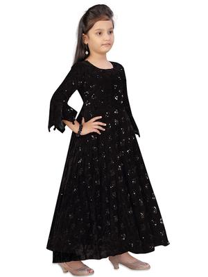 black nylon party gown - 17689075 - Standard Image - 2