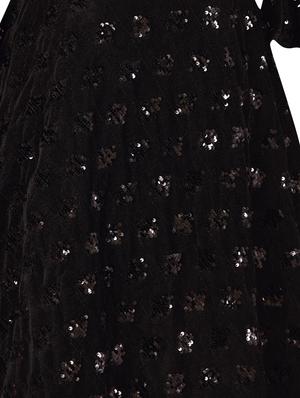 black nylon party gown - 17689075 - Standard Image - 4