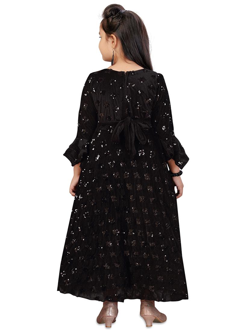 black nylon party gown - 17689075 - Zoom Image - 3