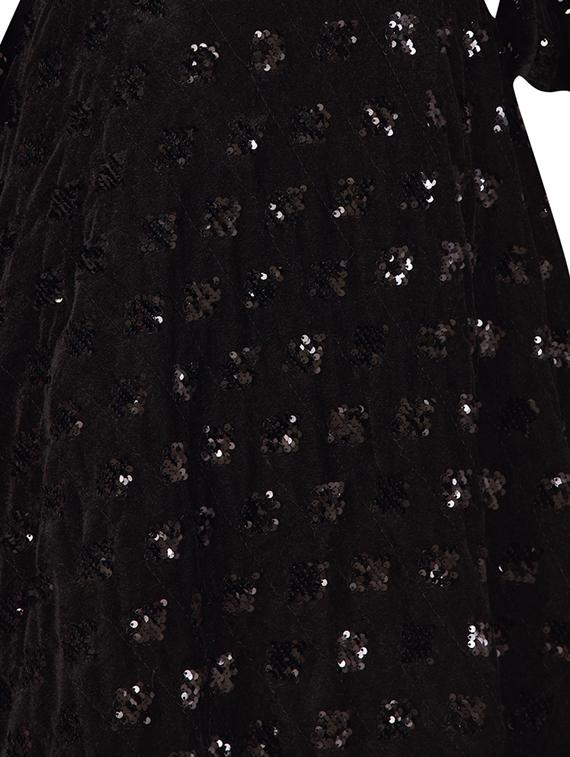 black nylon party gown - 17689075 - Zoom Image - 4
