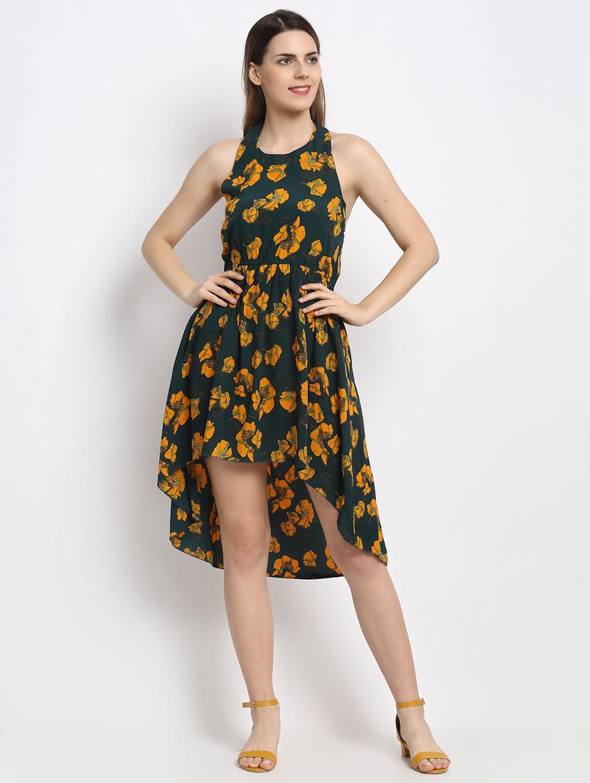 halter neck floral dress - 17689112 - Zoom Image - 1