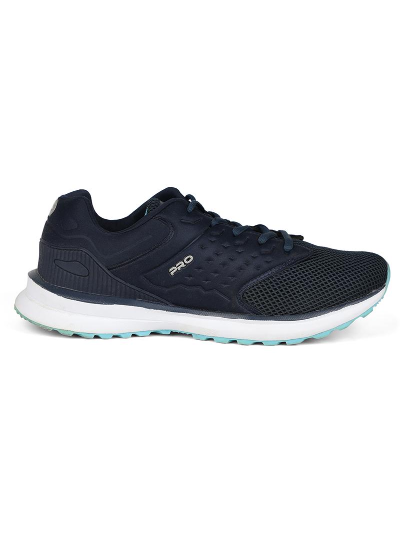 navy fabric sport shoes - 17689201 - Zoom Image - 2