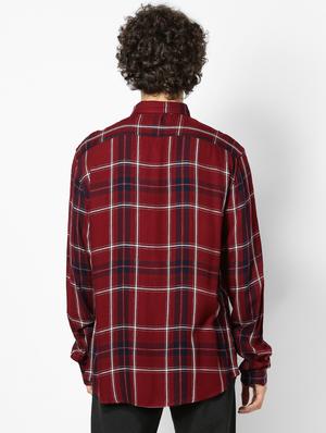 red checkered casual shirt - 17689387 - Standard Image - 2