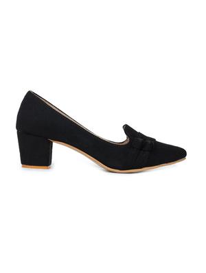 black slip on pump - 17689431 - Standard Image - 2