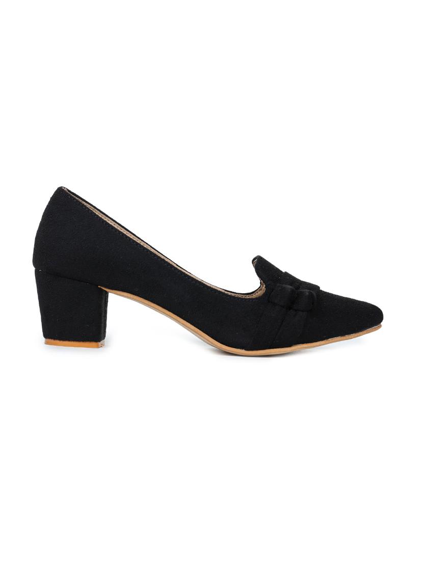 black slip on pump - 17689431 - Zoom Image - 2