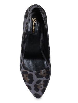 gray slip on pump - 17689434 - Standard Image - 4
