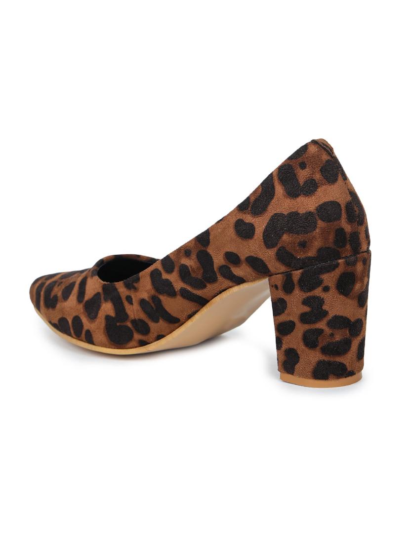 brown slip on pump - 17689435 - Zoom Image - 3