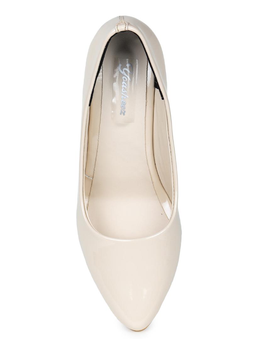 beige slip on pump - 17689436 - Zoom Image - 4