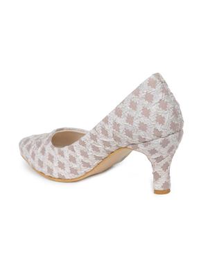 beige slip on pump - 17689439 - Standard Image - 3