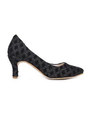 black slip on pump - 17689440 - Standard Image - 2