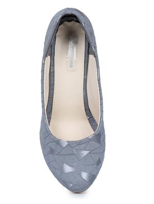 grey slip on pump - 17689444 - Standard Image - 4