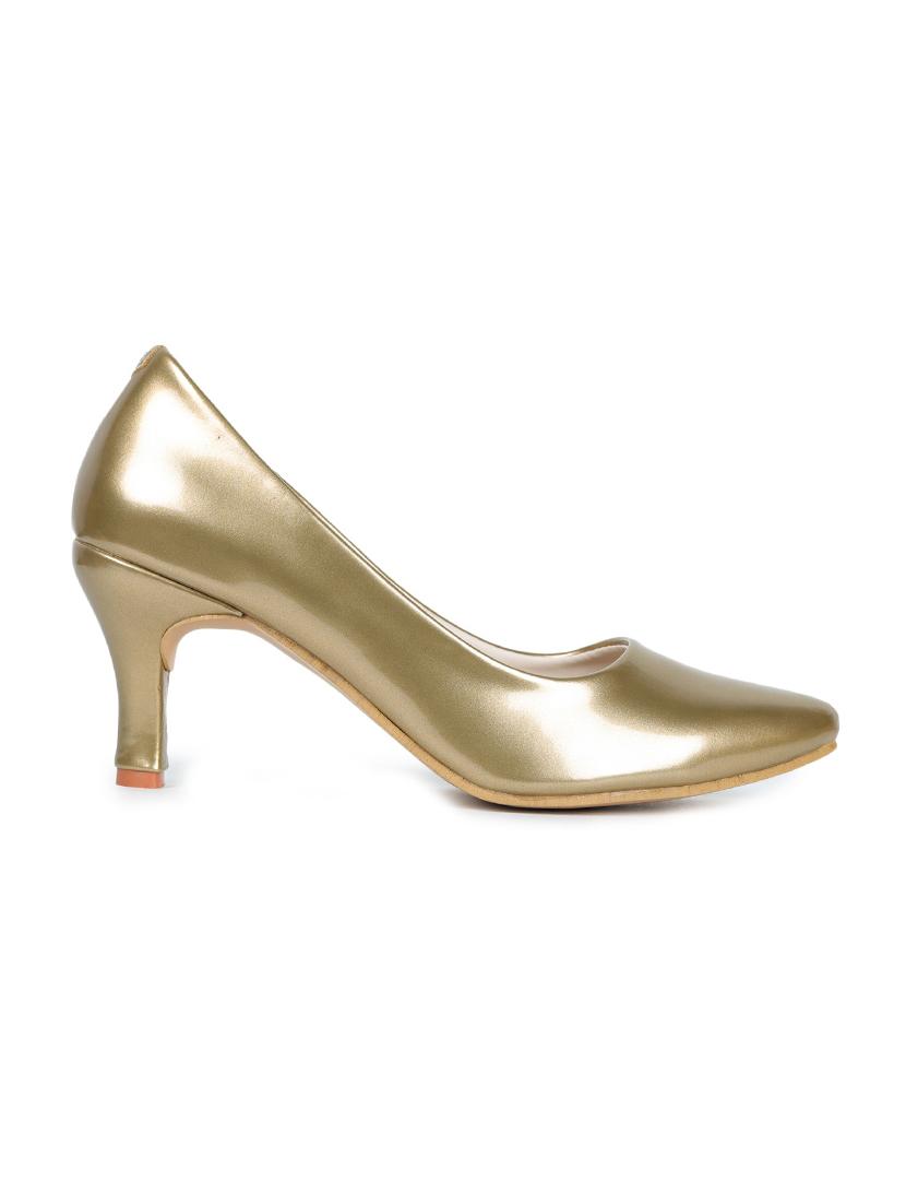 gold slip on pump - 17689446 - Zoom Image - 2