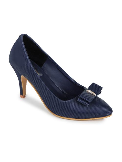 blue slip on pump - 17689449 - Standard Image - 1