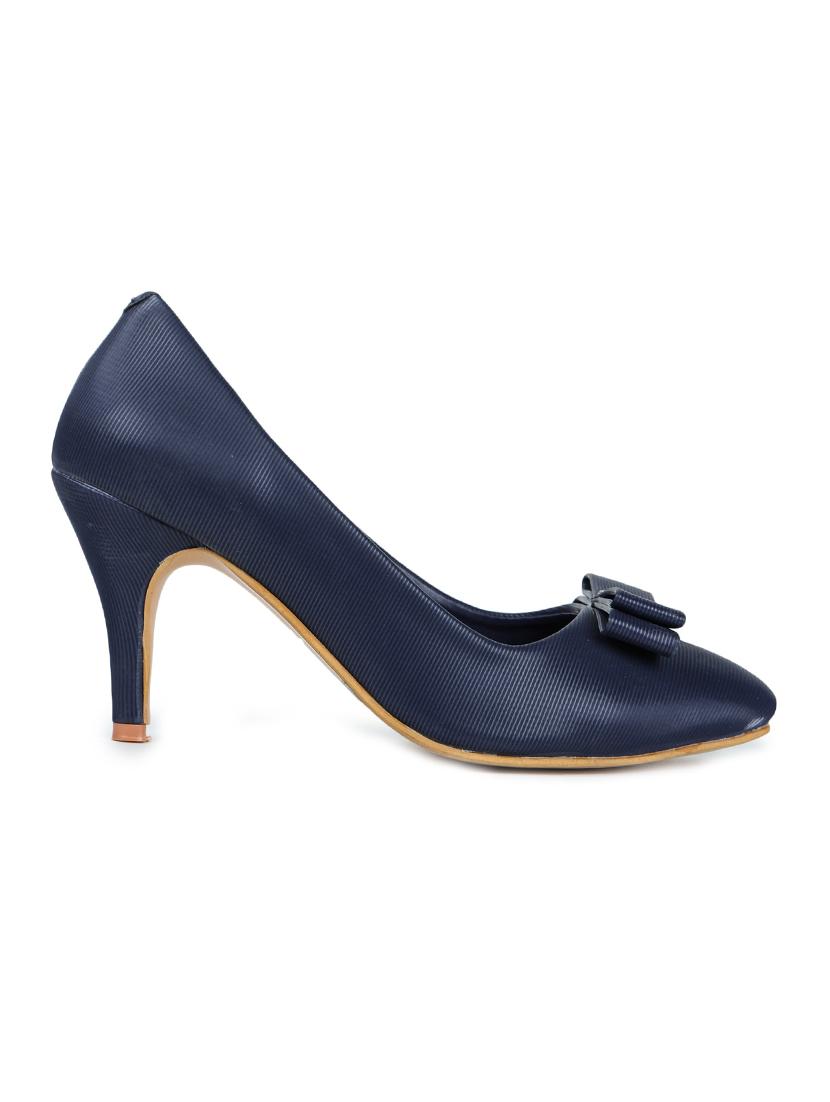 blue slip on pump - 17689449 - Zoom Image - 2