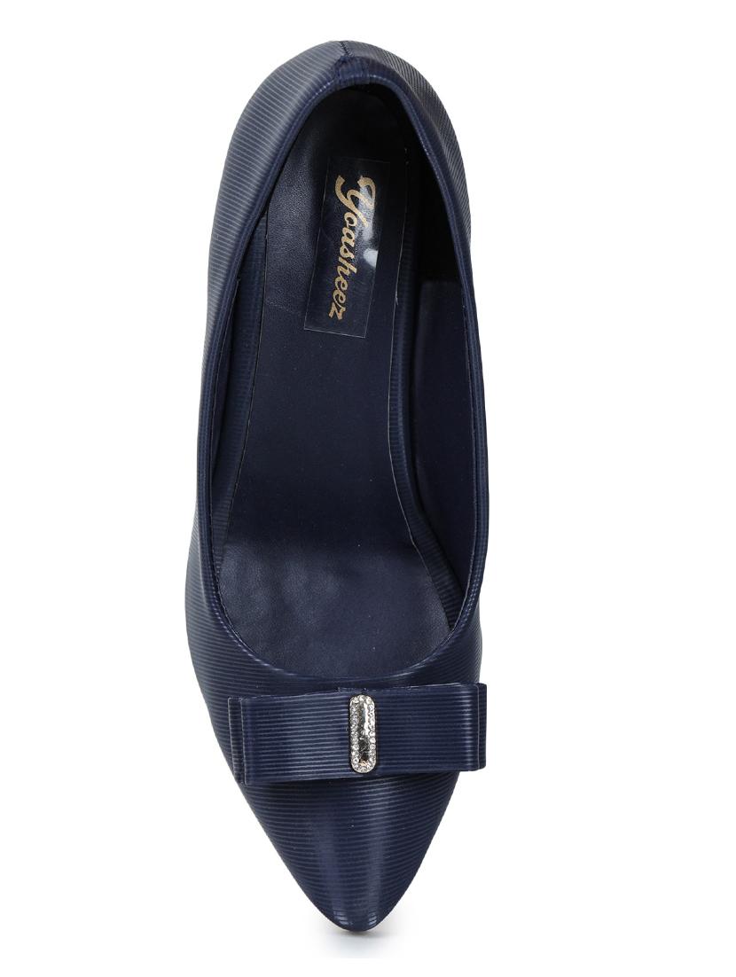 blue slip on pump - 17689449 - Zoom Image - 4