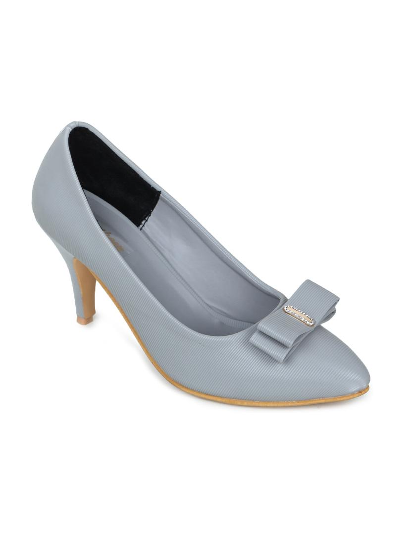 grey slip on pump - 17689450 - Zoom Image - 1