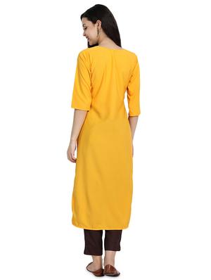 multi colored crepe combos kurta - 17689528 - Standard Image - 4