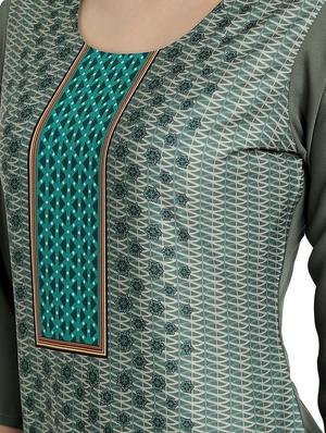multi colored crepe combos kurta - 17689559 - Standard Image - 8