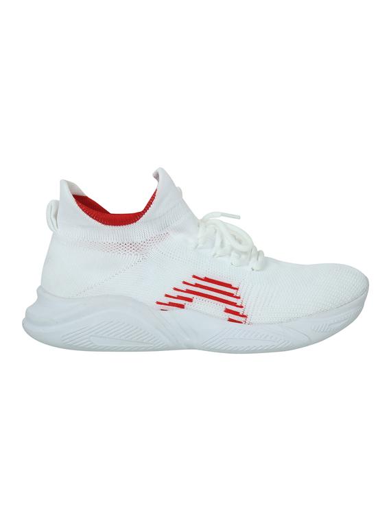 white lace up sport shoe - 17690028 - Zoom Image - 2