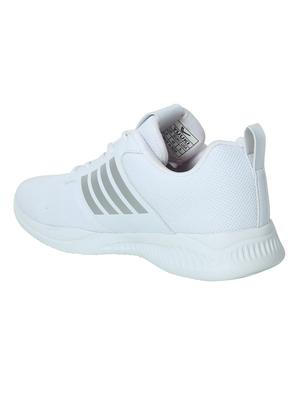 white lace up sport shoe - 17690031 - Standard Image - 3