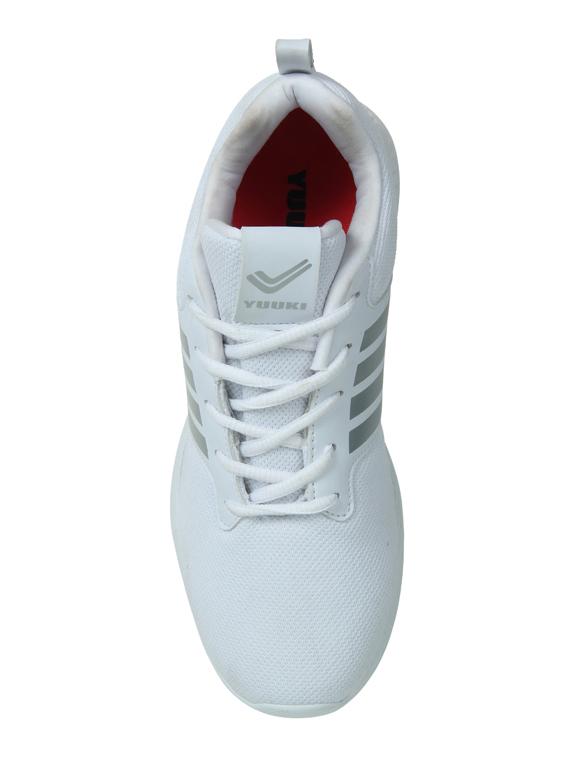 white lace up sport shoe - 17690031 - Zoom Image - 4