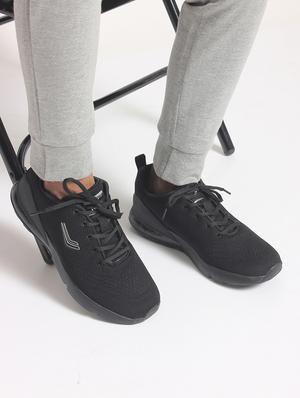 black lace up sport shoe - 17690038 - Standard Image - 2
