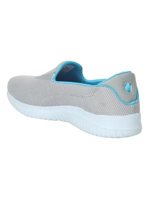 grey mesh slip on sports shoes - 17690040 - Standard Image - 3