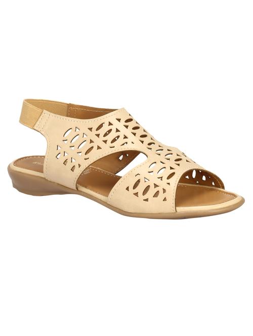 beige back strap sandal - 17690193 - Standard Image - 1