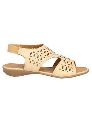 beige back strap sandal - 17690193 - Standard Image - 2