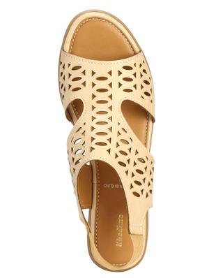 beige back strap sandal - 17690193 - Standard Image - 4