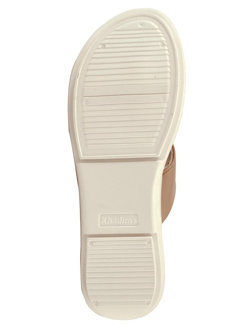 brown synthetic flat forms sandals - 17690207 - Zoom Image - 5