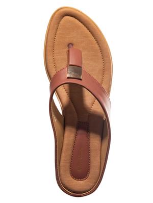 pink toe separator sandal - 17690219 - Standard Image - 4