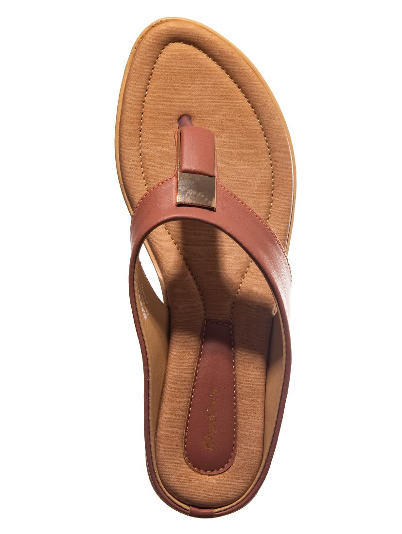 pink toe separator sandal - 17690219 - Zoom Image - 4