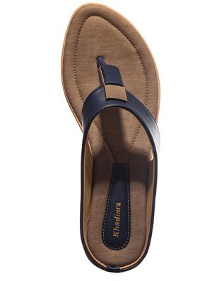 navy toe separator sandal - 17690220 - Standard Image - 4