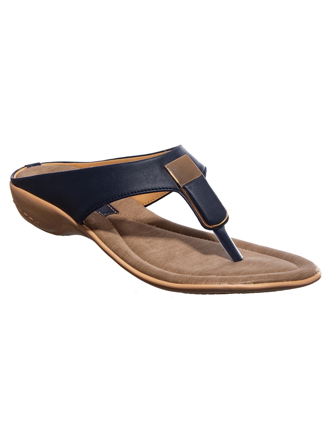 navy toe separator sandal - 17690220 - Zoom Image - 1