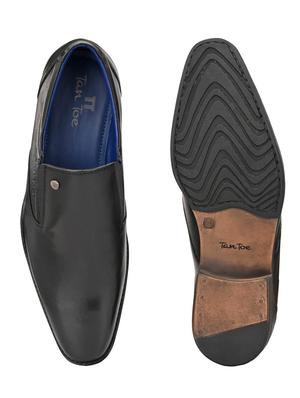 black slip on shoes - 17690258 - Standard Image - 4